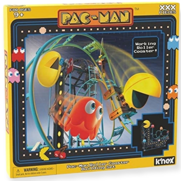 K'NEX Motorized Pacman Roller Coaster Amusement Ride - Picture 4 of 5